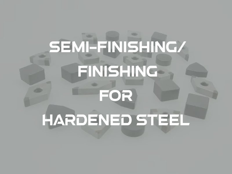1semi finishing,finishing for hardened steel