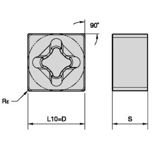 Ceramic Inserts SNGX