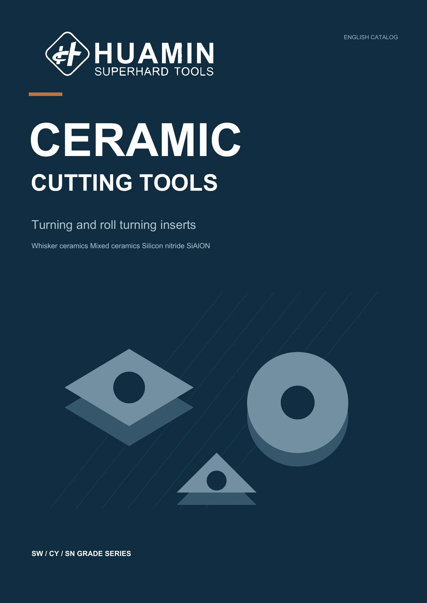 Huamin Ceramic Cutting Tools catalog cover