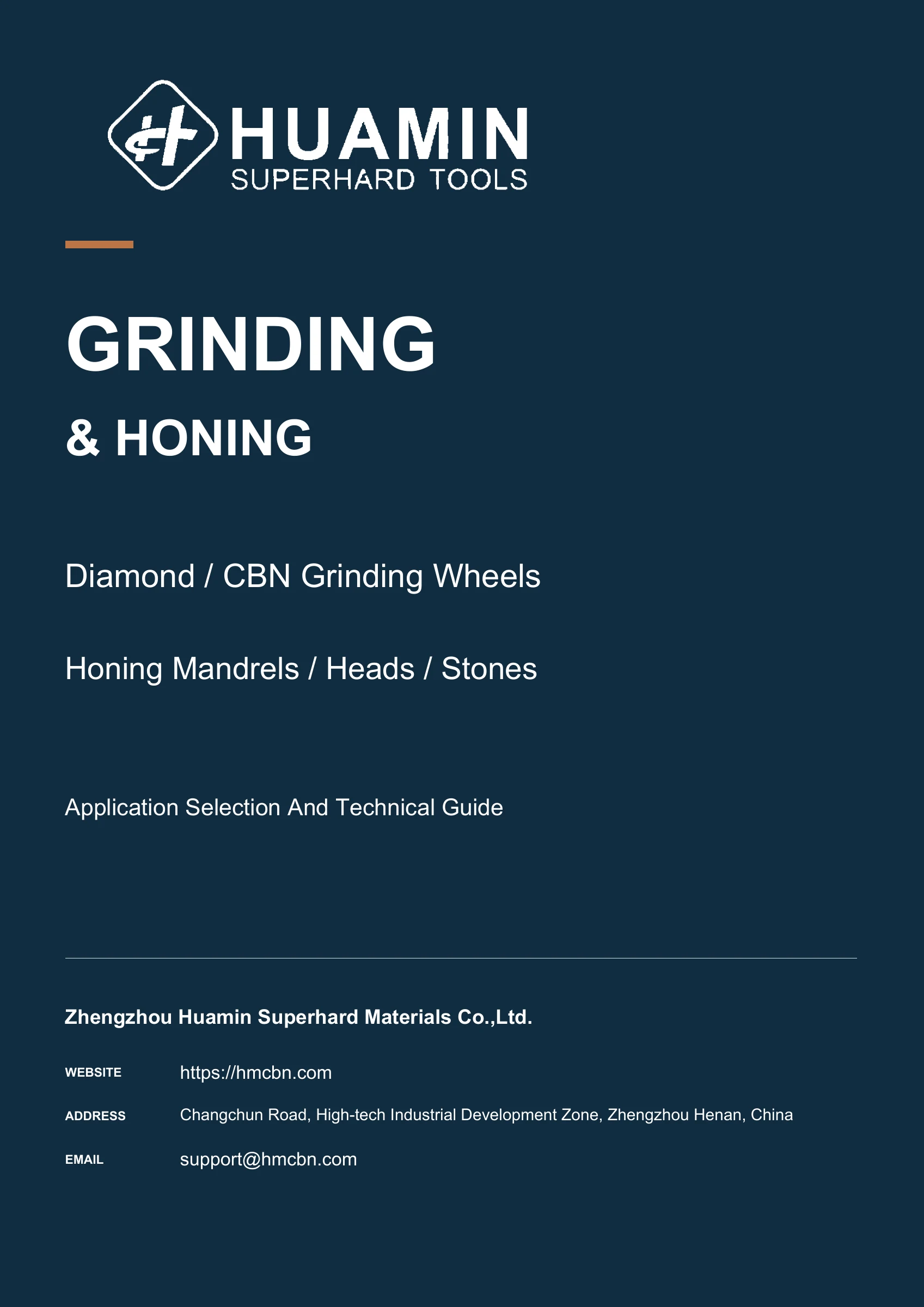 Huamin Grinding & Honing catalog page 29 of 29