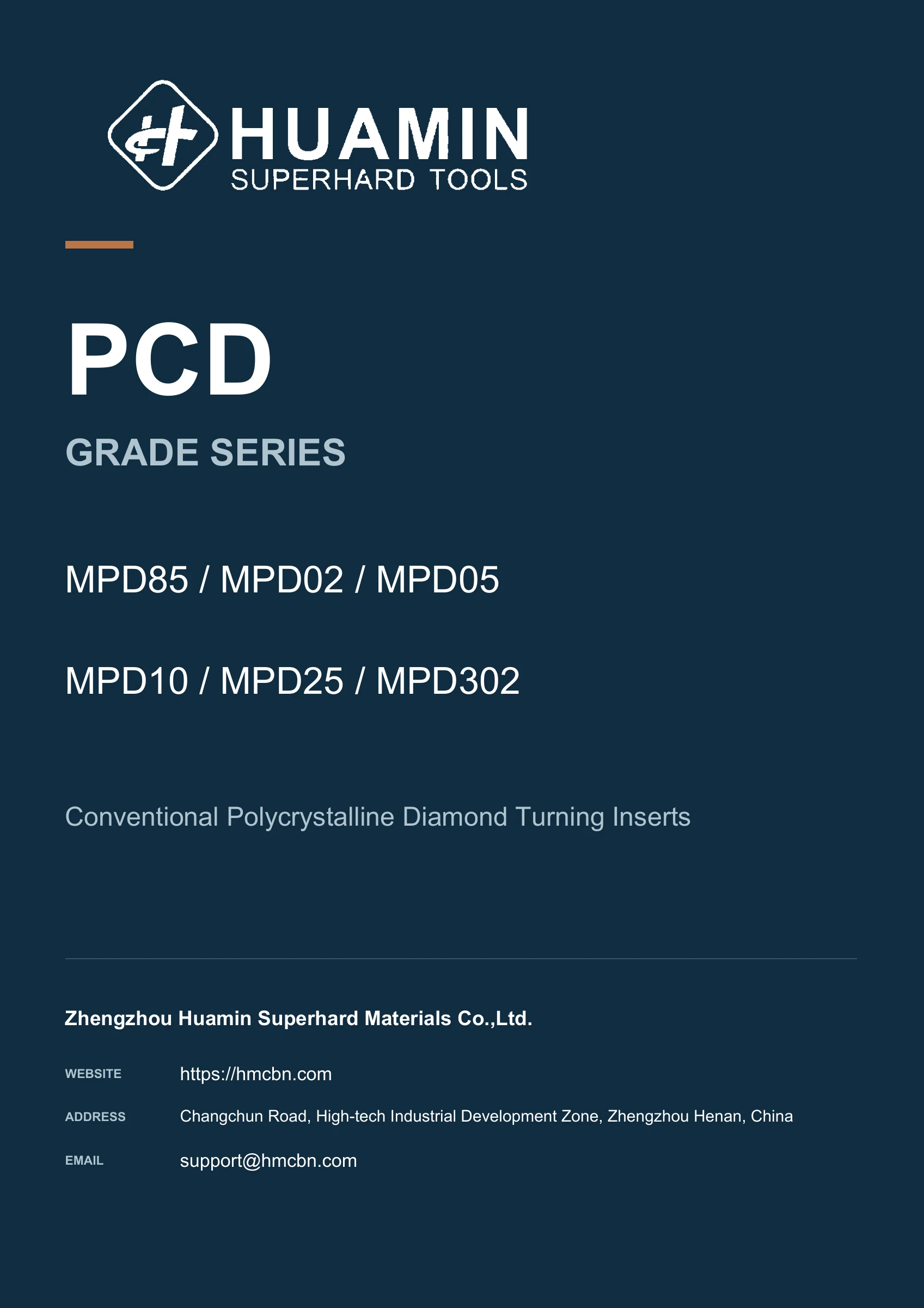 Huamin PCD catalog page 37 of 37